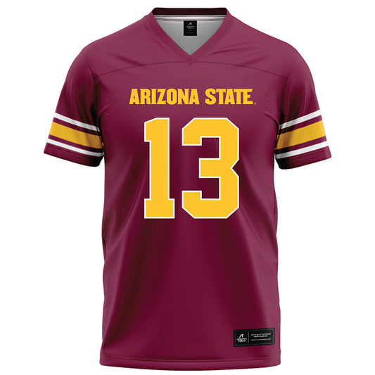 Arizona State - NCAA Football : Cameron Dyer - Maroon Football Jersey-0
