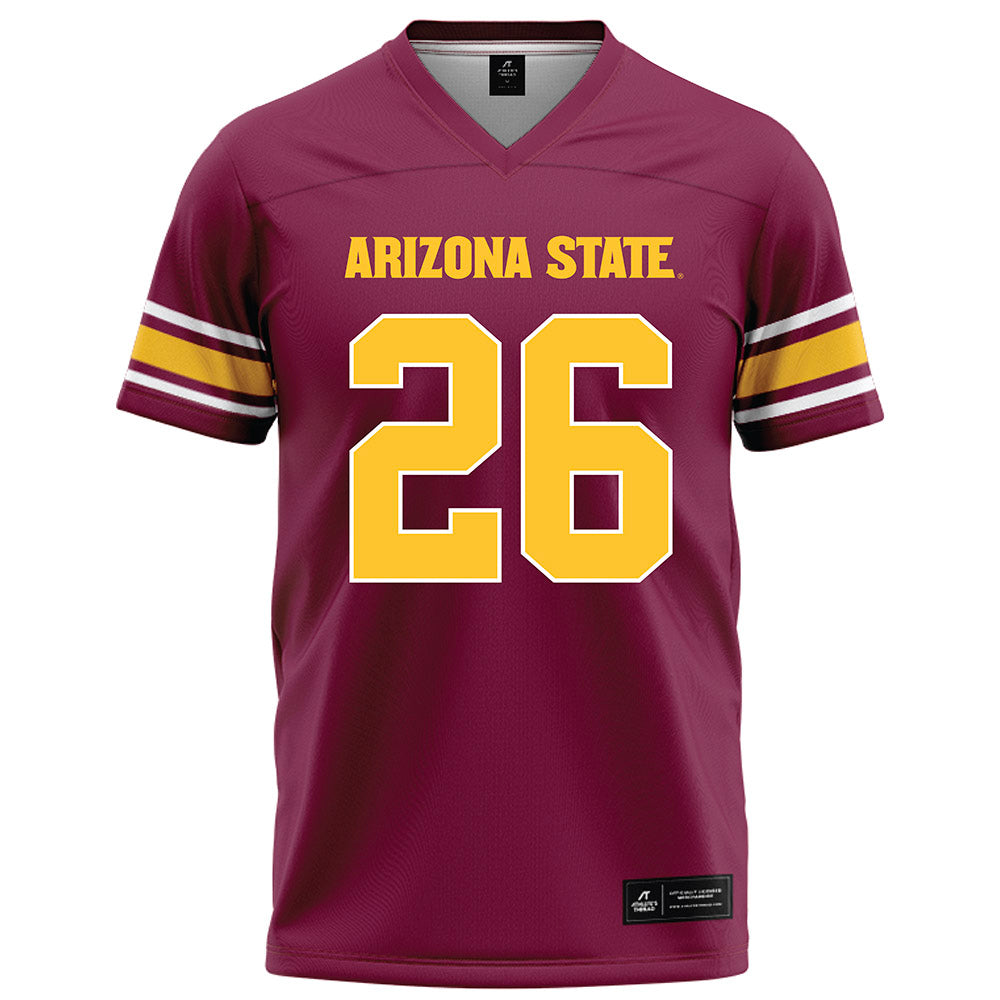 Arizona State - NCAA Football : Carston Kieffer - Maroon Football Jersey-0