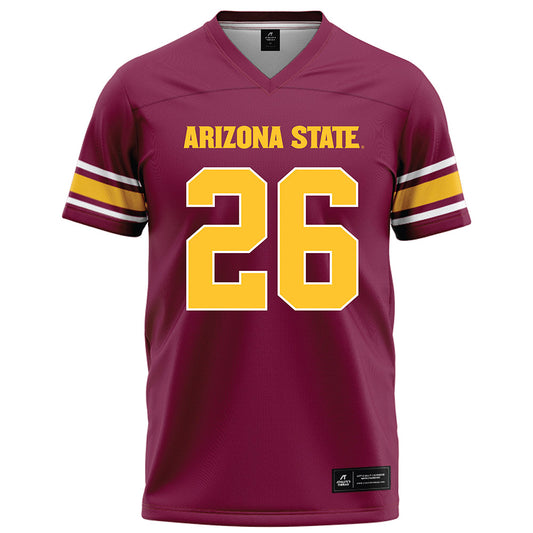 Arizona State - NCAA Football : Carston Kieffer - Maroon Football Jersey-0
