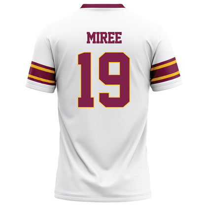 Arizona State - NCAA Football : Landen Miree - White Football Jersey-1