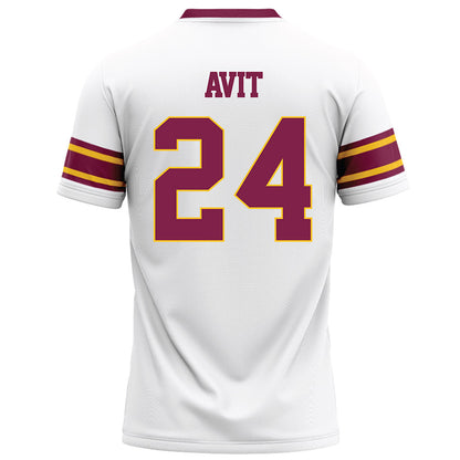 Arizona State - NCAA Football : David Avit - White Football Jersey-1
