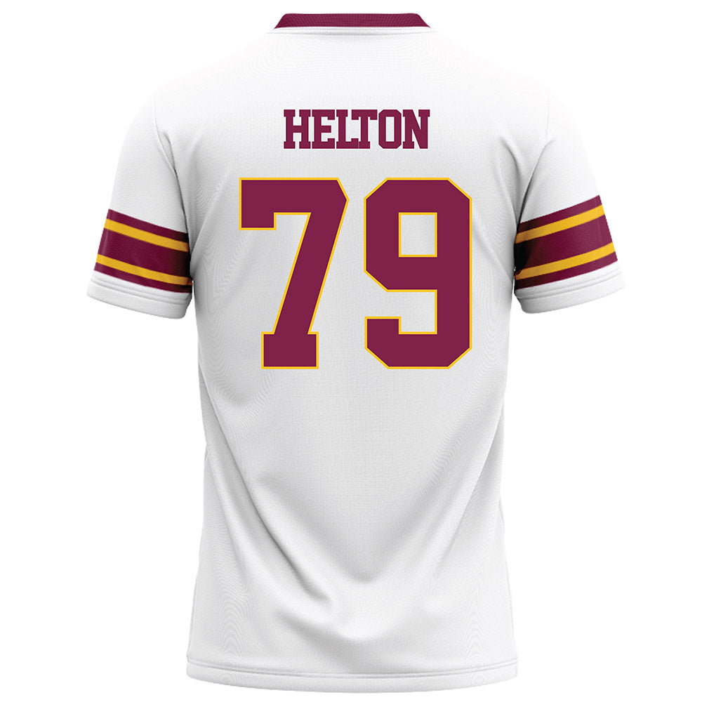 Arizona State - NCAA Football : Brent Helton - White Football Jersey-1