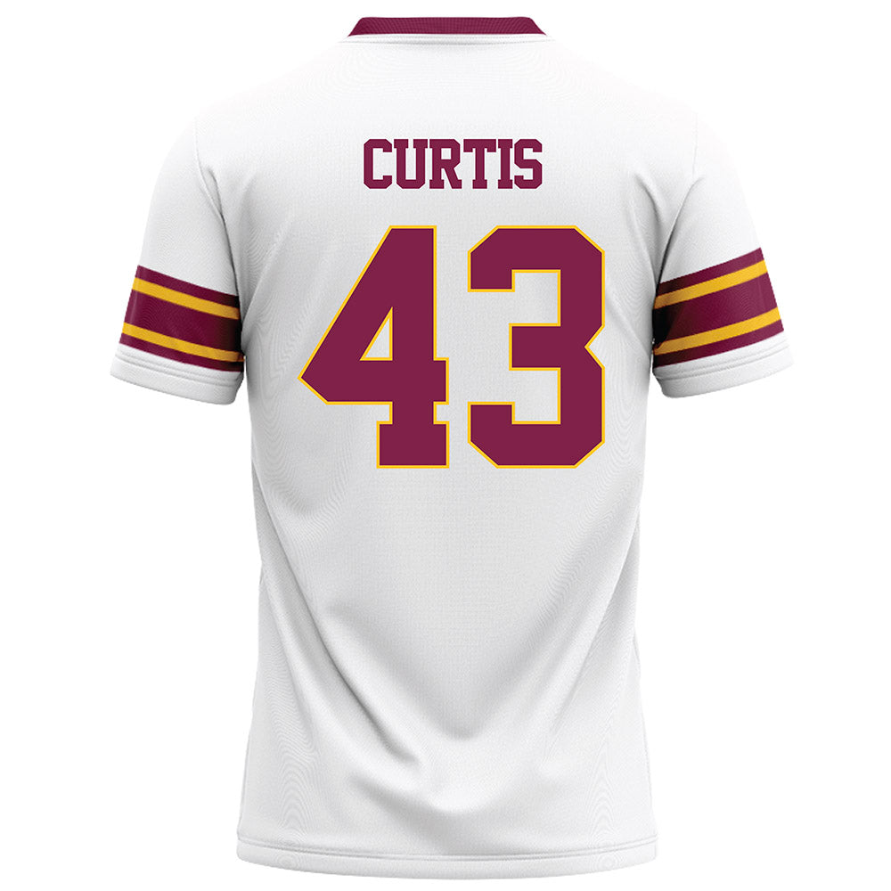 Arizona State - NCAA Football : Grayson Curtis - White Football Jersey-1