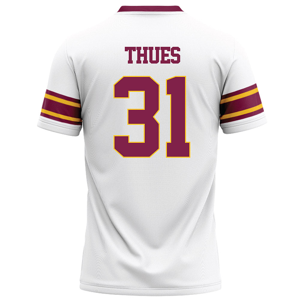 Arizona State - NCAA Football : Zeth Thues - White Football Jersey-1