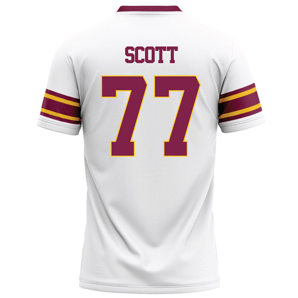 Arizona State - NCAA Football : Kyle Scott - White Football Jersey-1