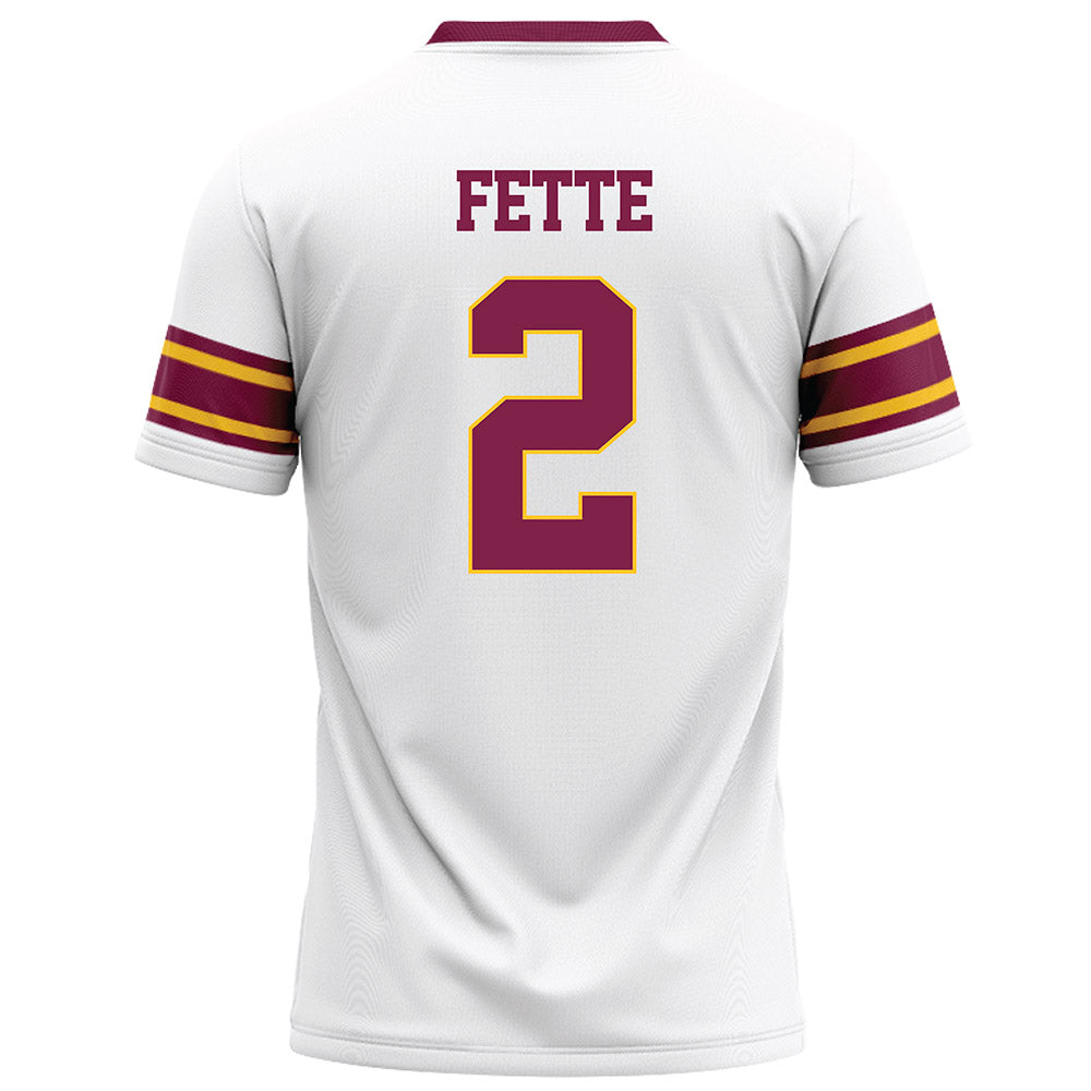 Arizona State - NCAA Football : Jake Fette - White Football Jersey-1