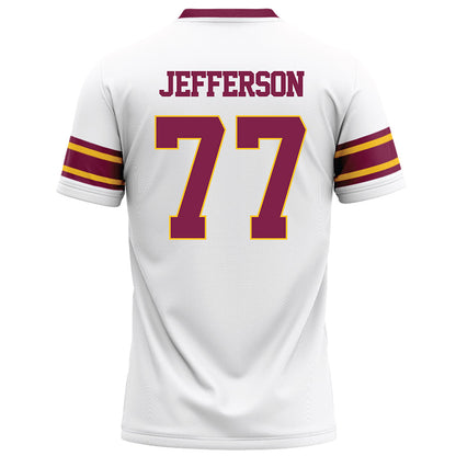 Arizona State - NCAA Football : Matai Jefferson - White Football Jersey-1