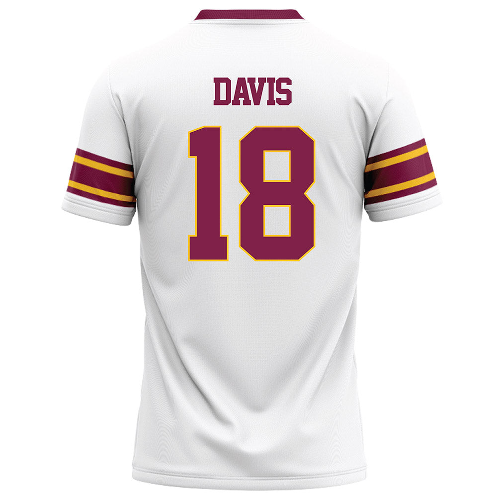 Arizona State - NCAA Football : Ramere Davis - White Football Jersey-1