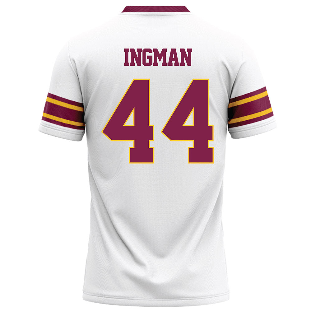 Arizona State - NCAA Football : Kristian Ingman - White Football Jersey-1