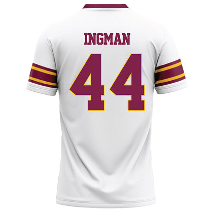 Arizona State - NCAA Football : Kristian Ingman - White Football Jersey-1