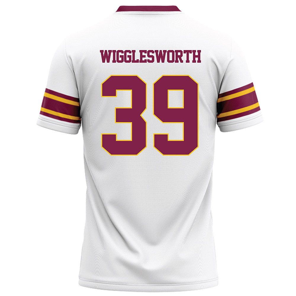 Arizona State - NCAA Football : Tyler Wigglesworth - White Football Jersey-1