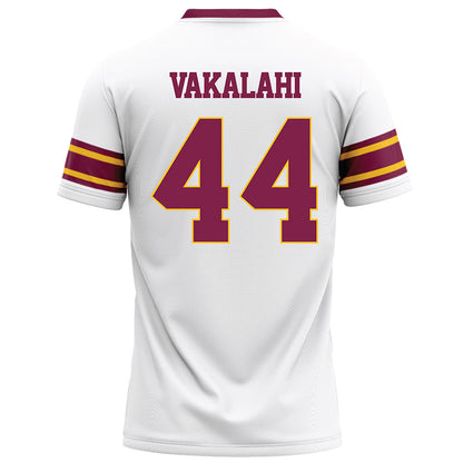 Arizona State - NCAA Football : Kirtland Vakalahi - White Football Jersey-1