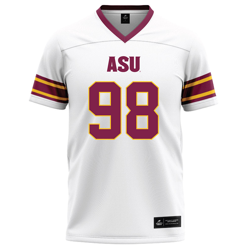 Arizona State - NCAA Football : Julian Hugo - White Football Jersey-0