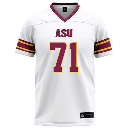 Arizona State - NCAA Football : Makua Pule - White Football Jersey