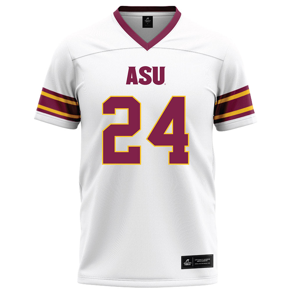 Arizona State - NCAA Football : David Avit - White Football Jersey-0