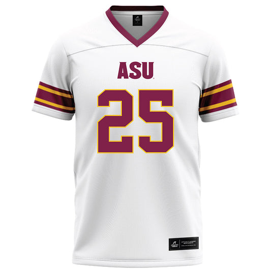 Arizona State - NCAA Football : Cardae Mack - White Football Jersey-0