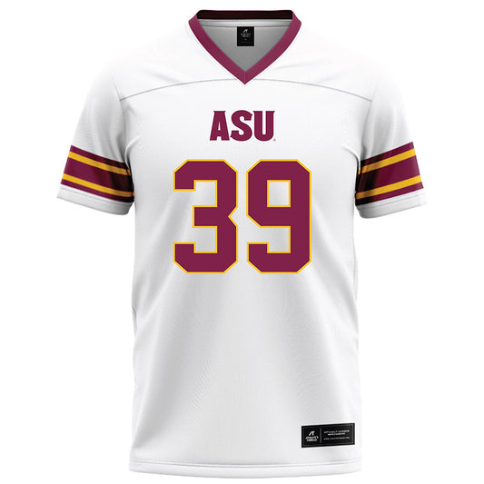 Arizona State - NCAA Football : Tyler Wigglesworth - White Football Jersey-0