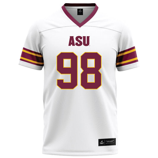 Arizona State - NCAA Football : Julian Hugo - White Football Jersey-0