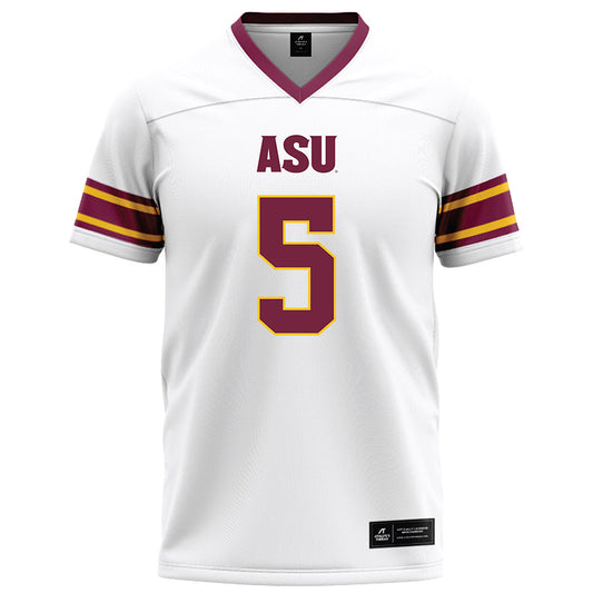 Arizona State - NCAA Football : Derek Eusebio - White Football Jersey-0