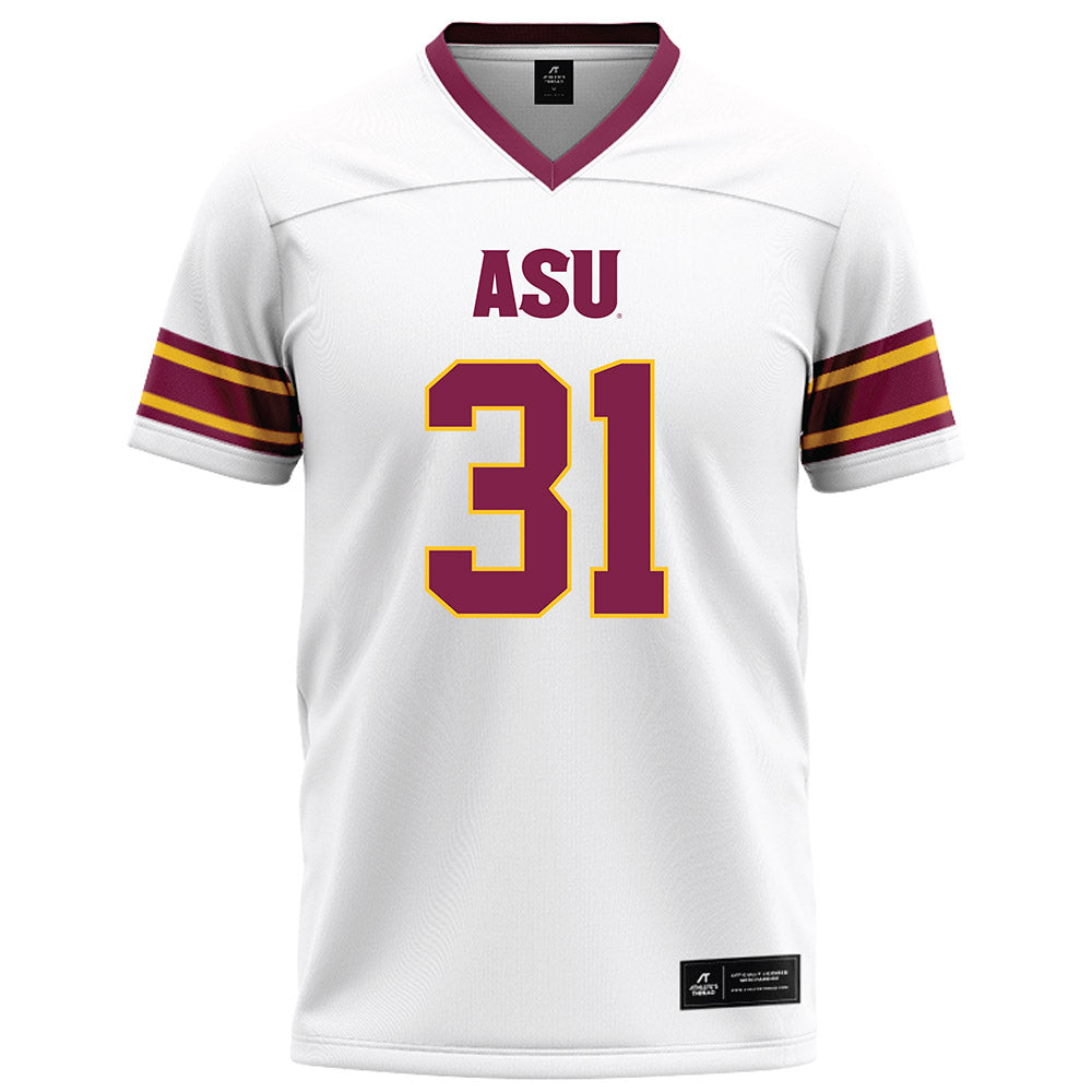 Arizona State - NCAA Football : Zeth Thues - White Football Jersey-0