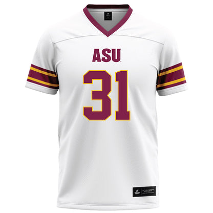 Arizona State - NCAA Football : Zeth Thues - White Football Jersey-0