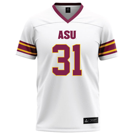 Arizona State - NCAA Football : Zeth Thues - White Football Jersey-0