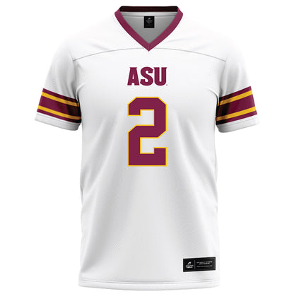 Arizona State - NCAA Football : Jake Fette - White Football Jersey-0