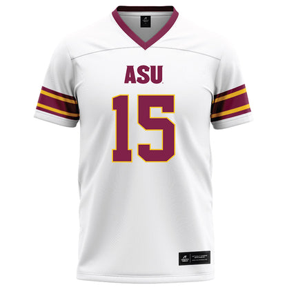Arizona State - NCAA Football : Joseph Smith - White Football Jersey-0