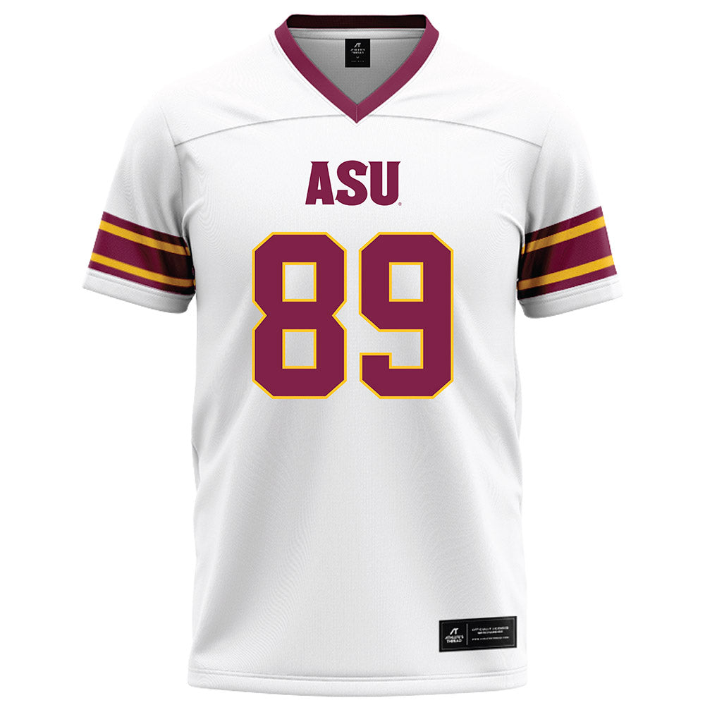 Arizona State - NCAA Football : Harry Hassmann - White Football Jersey-0