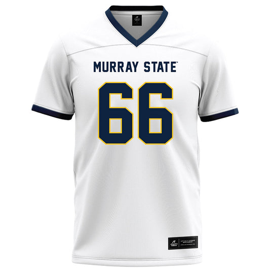 Murray State - NCAA Football : Spencer Newman - White Football Jersey-0