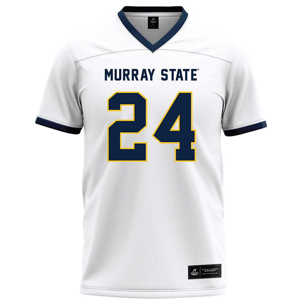 Murray State - NCAA Football : Steven Jones - White Football Jersey-0