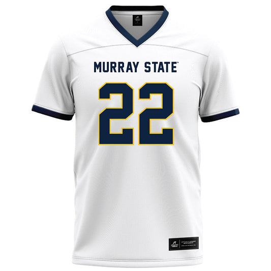 Murray State - NCAA Football : Kevin Emmanuel - White Football Jersey