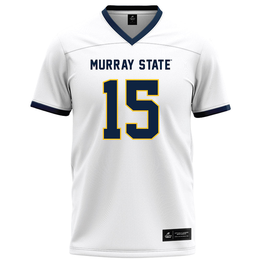 Murray State - NCAA Football : Blaze Berry - White Football Jersey-0