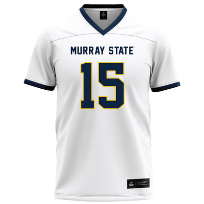 Murray State - NCAA Football : Blaze Berry - White Football Jersey-0