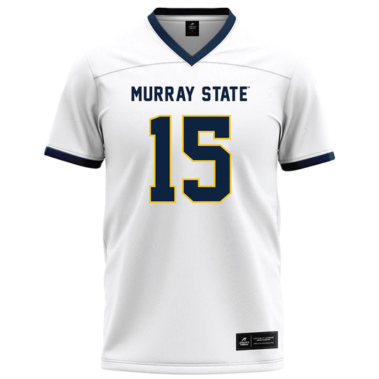 Murray State - NCAA Football : Blaze Berry - White Football Jersey-0