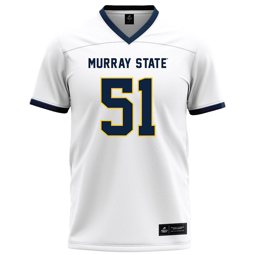 Murray State - NCAA Football : Caden Allbright - White Football Jersey-0