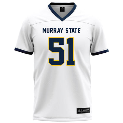 Murray State - NCAA Football : Caden Allbright - White Football Jersey-0