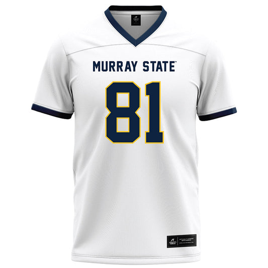 Murray State - NCAA Football : Corde Boller - White Football Jersey-0