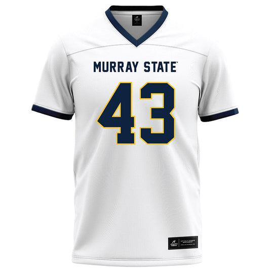 Murray State - NCAA Football : Liam Fordham - White Football Jersey-0