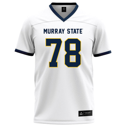 Murray State - NCAA Football : Micah Martin - White Football Jersey-0