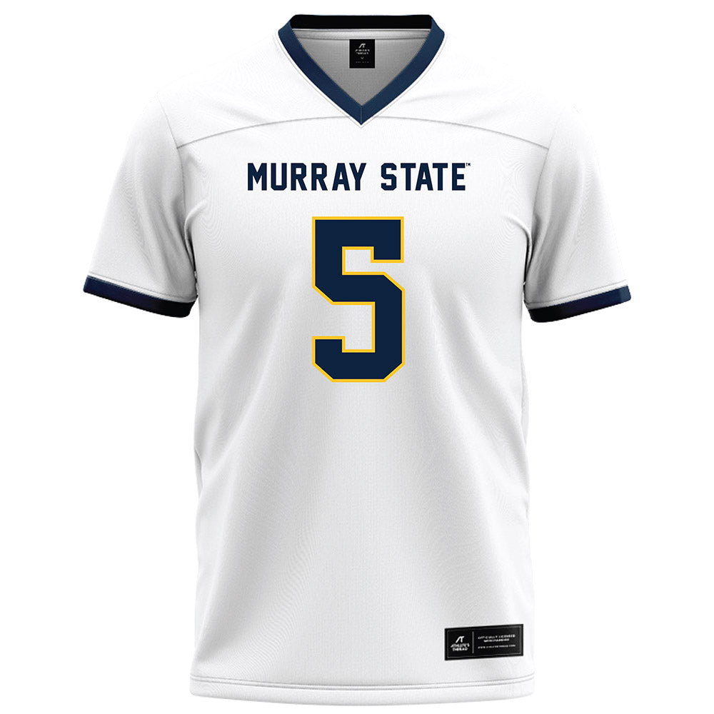 Murray State - NCAA Football : Conlee Crossno - White Football Jersey-0