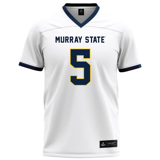 Murray State - NCAA Football : Conlee Crossno - White Football Jersey-0