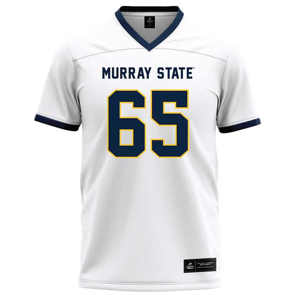 Murray State - NCAA Football : Daz Galloway - White Football Jersey-0
