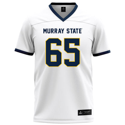 Murray State - NCAA Football : Daz Galloway - White Football Jersey-0