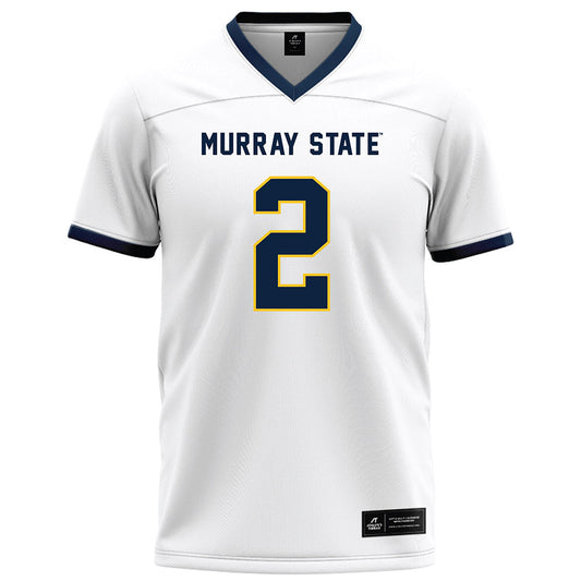 Murray State - NCAA Football : J'Kalon Carter - White Football Jersey