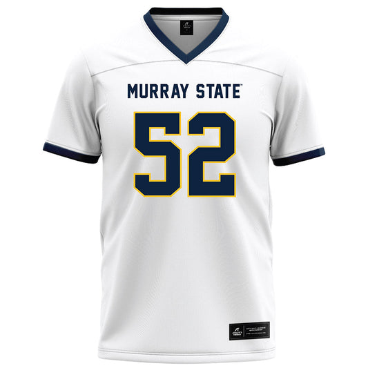 Murray State - NCAA Football : Jake McConnell - White Football Jersey-0