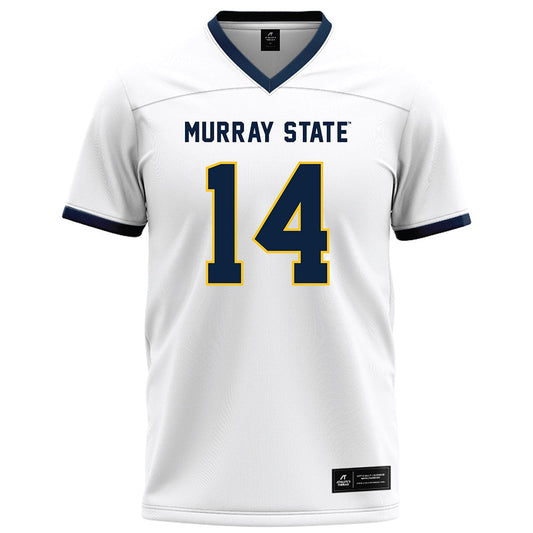 Murray State - NCAA Football : Jordan Sonnabend - White Football Jersey-0