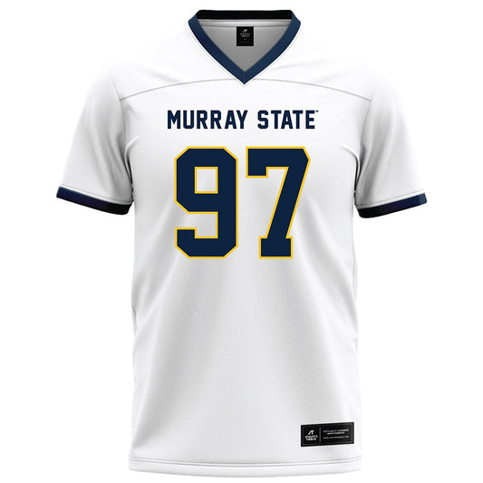 Murray State - NCAA Football : Harlem Phillips - White Football Jersey-0