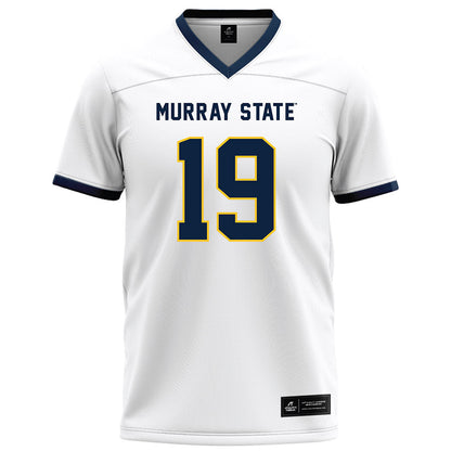 Murray State - NCAA Football : Matt Masingill - White Football Jersey-0