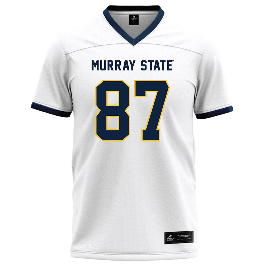 Murray State - NCAA Football : Liam McCormack - White Football Jersey-0